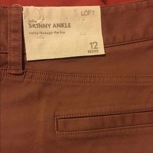 LOFT Skinny Ankle Pants